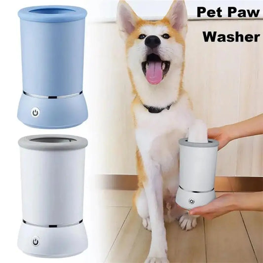 Lavador eletrico de patas para animais de estimaçao