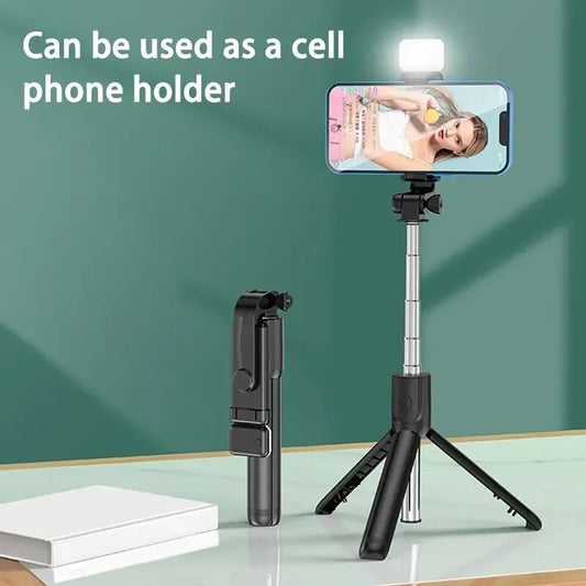 Extendable  Stick Tripod Phone